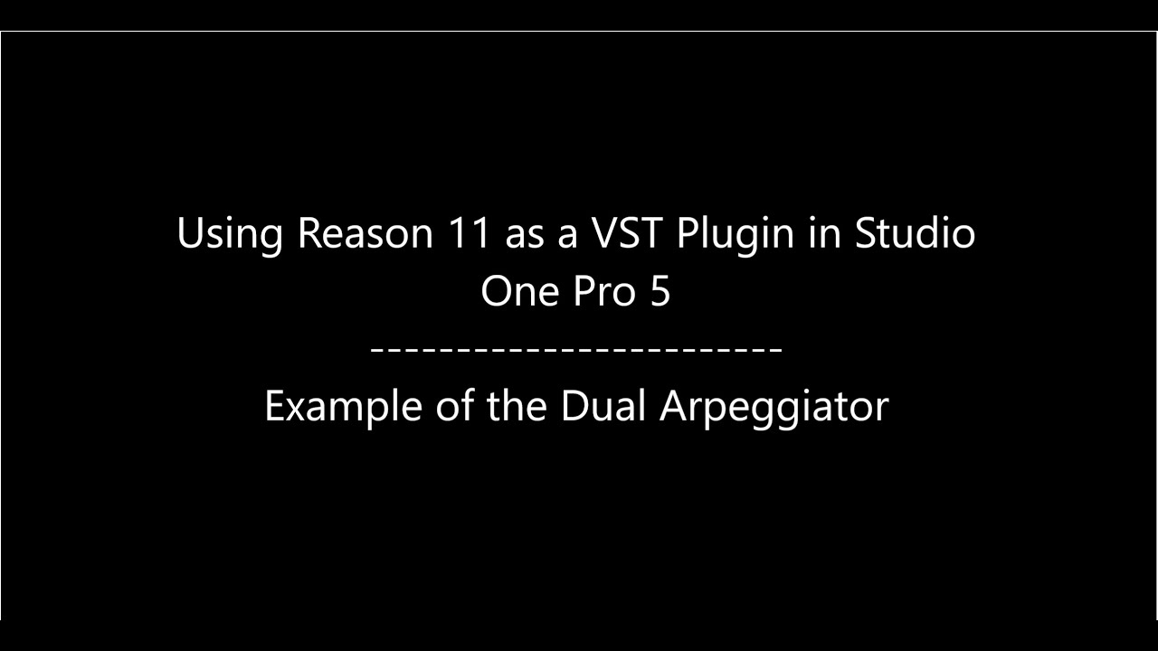 Rewire vst reason and presonus - jzacatholic