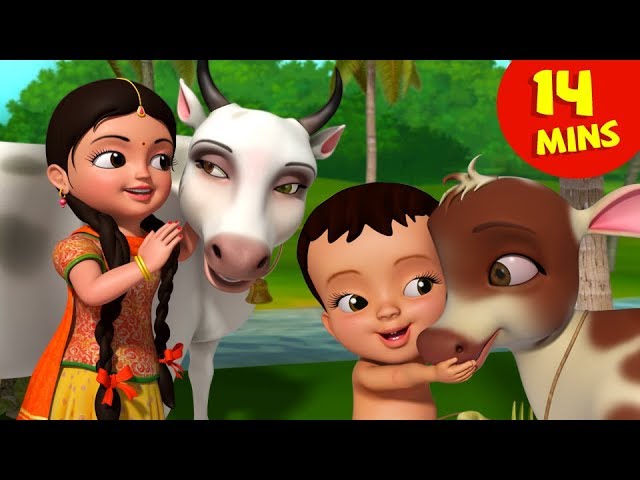 Meri Gaiya Aati Hai | Hindi Rhymes Collection for Children | Infobells -  YouTube