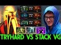 MIRACLE [Ember Spirit] Tryhard Middle VS Stack VG in Ranked Dota 2