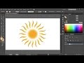 How to Draw a Sun in Adobe Illustrator