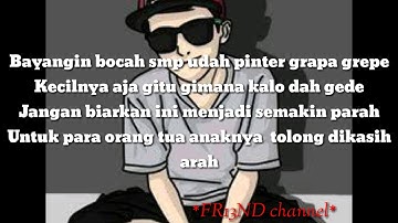 Lirik lagu Ryan rapz Hip hop - anak jaman sekarang