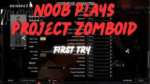 Noob plays Project Zomboid : First try