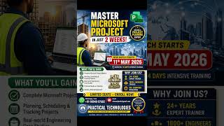 Master Microsoft project in 2 weeks !! #microsoftproject #engineers