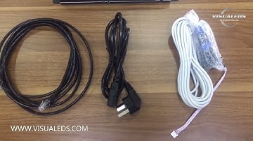 How to connect  Novastar Light Sensor  to TB6 to realize automatic temperature sensing adjustment