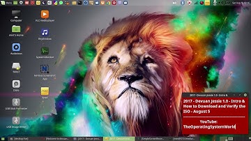 2017 - Devuan Jessie 1.0 - Intro & How to Download and Verify the ISO - August 5.webm