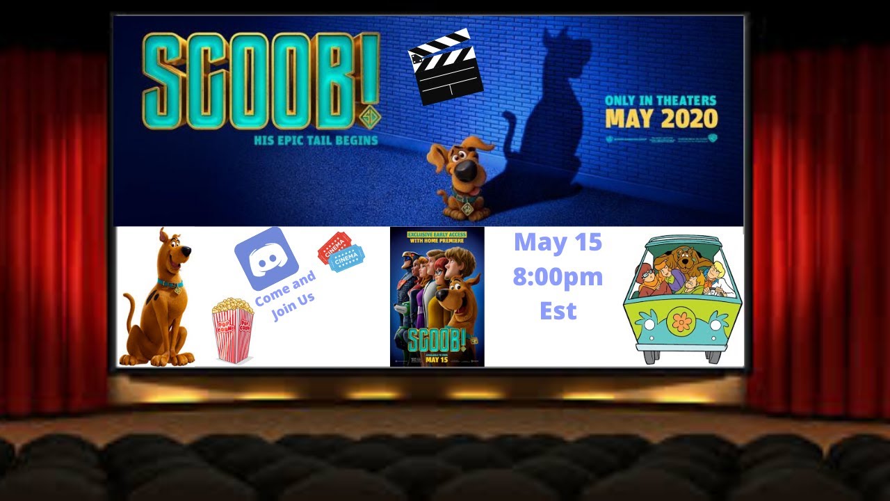 Free Discord Server To Watch" Scoob" The New Movie With Creators! YouTube