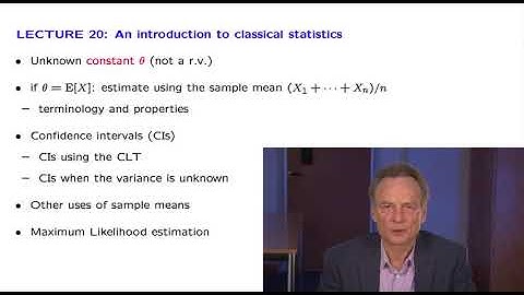 L20.1 Lecture Overview