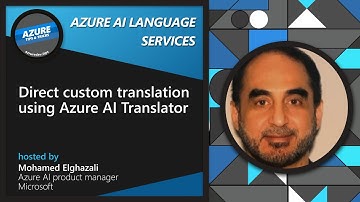 Direct custom translation using Azure AI Translator