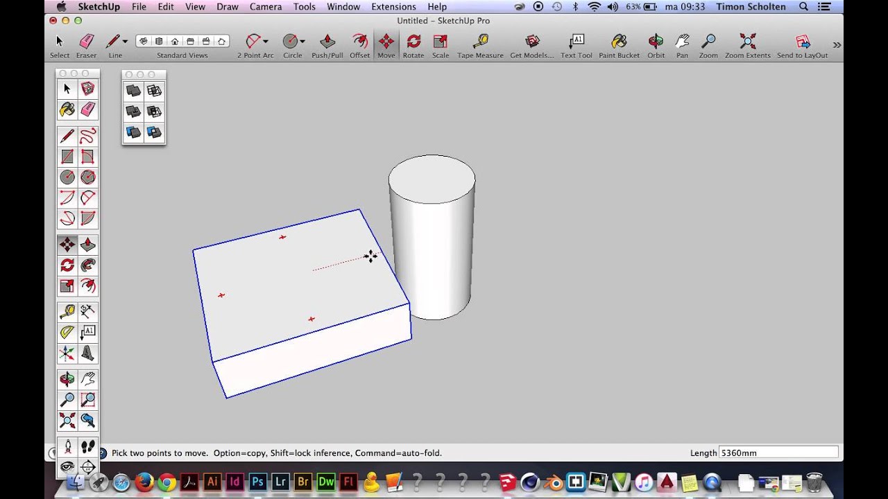 controller Junior supplere SketchUp Solid tools (trim) - YouTube