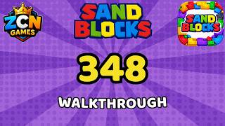 Sand Blocks Level 348 – Full Walkthrough | All Solutions