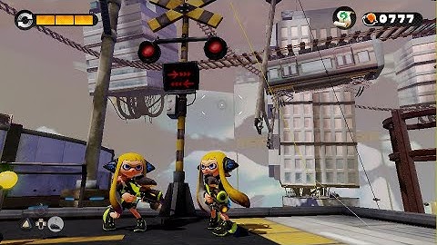 Splatoon 1 2P Octo Valley Gameplay - Part 1 [1080p]