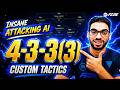 *INSANE ATTACKING AI* META 433(3) FORMATION AND CUSTOM TACTICS | FC 26 ULTIMATE TEAM