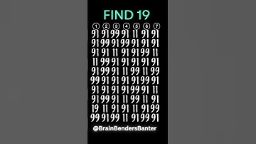 IQ Numbers Challenge! Go! #shorts