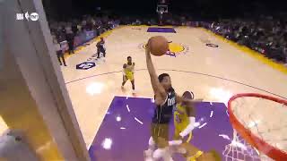 Spencer Dinwiddie with a powerful Dunk vs Lakers