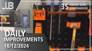 3s and Lean Improvements 16th December