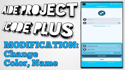 Icode Plus Source Modification - Change Theme And Change Name #modification #sourcecode