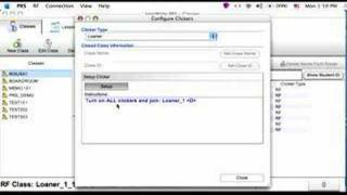 Configuring PRSrf Clickers