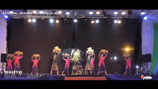 VIDEO TARI FESTIVAL SERUMPUN SEBALAI 2017 - SANGGAR REBANG EMAS - TARI BEBANTAN