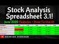 V3.1 Spreadsheet & How To Guide! - Free Stock Analysis Spreadsheet (JUNE 2020)