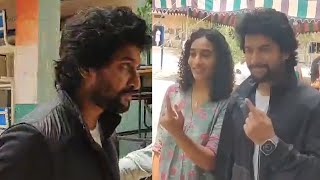 Hero Nani Cast His Vote | Lok Sabha Elections 2024 | TFPC