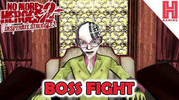 The Final Boss - Jasper Batt Jr Boss Fight - No More Heroes 2: Desperate Struggle - Switch