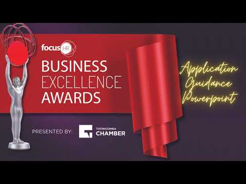 Presentation Focus HR Business Excellence Awards 2022  Application Process
