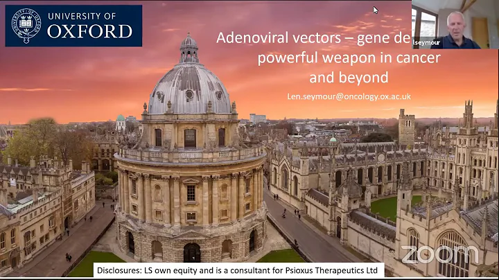 ESGCT e-School: Adenoviral vectors  gene delivery tool, powerful weapon in cancer and beyond