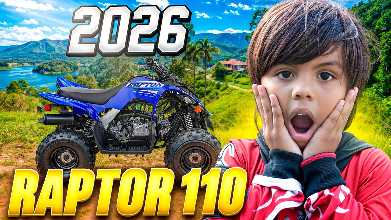 Youta Raptor ¿Un niño de 5 años puede controlar una Raptor 110 2026? 😳🔥 - YouTube