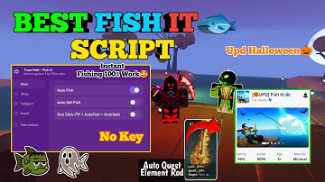 (UPD 🎃) NEW Best Roblox Fish It Script 🎣 | Instant Fishing 100% Work | Keyless | Free Best Top