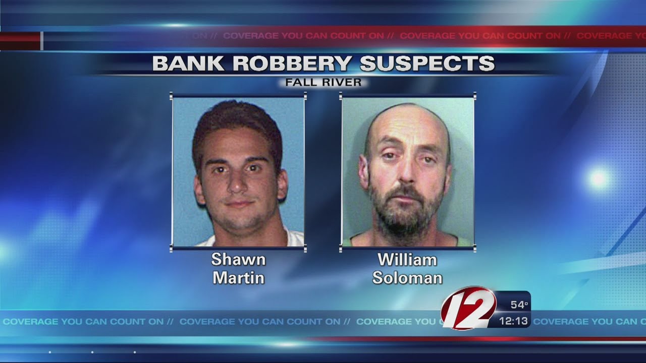 Bank robbers arrested in Fall River - YouTube
