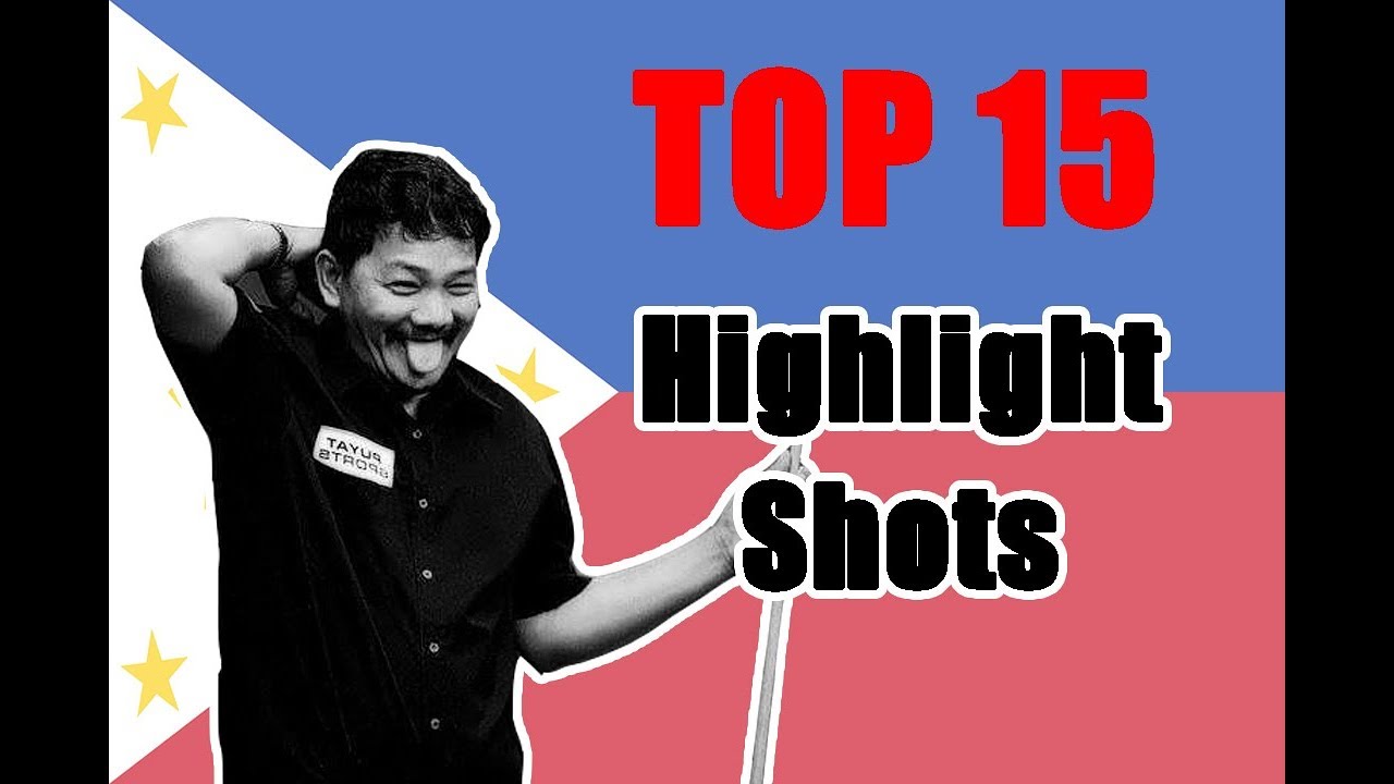 Efren Bata Reyes 2018!!! Top 15 Amazing and Highlight Shots