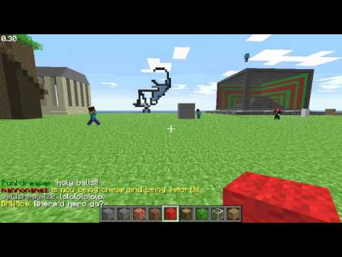 Minecraft Herobrine Spotted! - YouTube