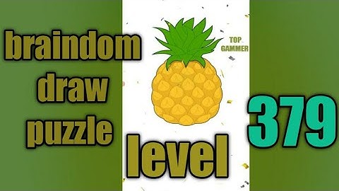 braindom draw puzzle level 379 gameplay walkthrough Solution