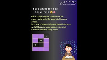 Only Geniuses Can Solve This 😮🧠 07