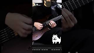 【Undertale/アンダーテール】Hopes and Dreams (Metal cover)【Guitar Cover】＋Screen Tabs #shorts