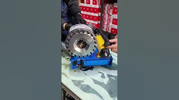 hydraulic hose crimping machine hose pressing manual hose crimper #shorts #trending #cnc #producer