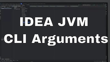 How to set JVM arguments in IntelliJ IDEA