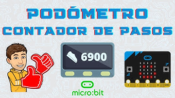 Tutorial micro:bit PODÓMETRO - Contador de pasos - Acelerómetro - ¡Y también como pulsera!