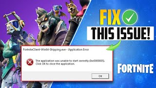 how to fix the fortnite client win64-shipping.exe error in fortnite on pc