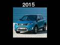 Evolution Of Suzuki Grand Vitara (1988-2023)#evolution #suzuki #grandvitara #suzukivitara #shorts