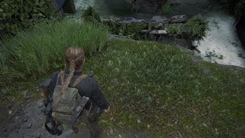 Abby is scared from heights   |The Last of Us™ Part II|