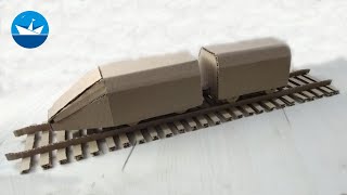 Поезд из картона/Cardboard train/DIY