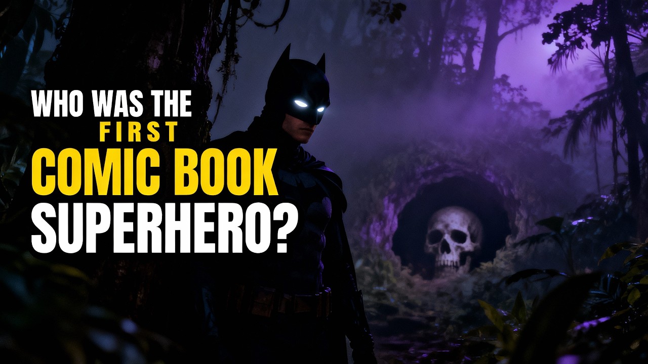 Who Was The First Comic Book Superhero? | The Phantom From 1936 Explained