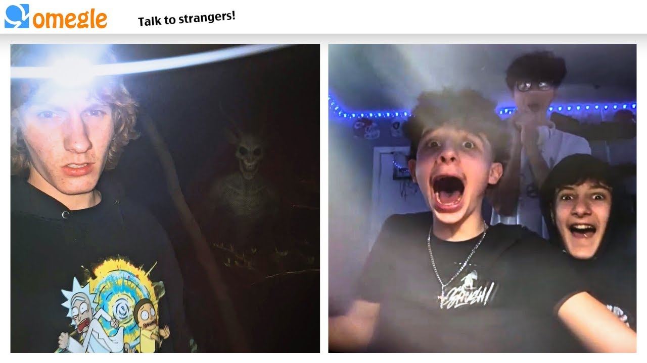 Omegle, but I'm in a Haunted Forest!