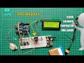 Arduino real time clock with alarm and temperature monitor using DS3231