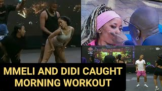 Bbmzansi Morning Workout As Mmeli Flirting With Didi, Thandeka On Lookout Big Brother Mzansi Live