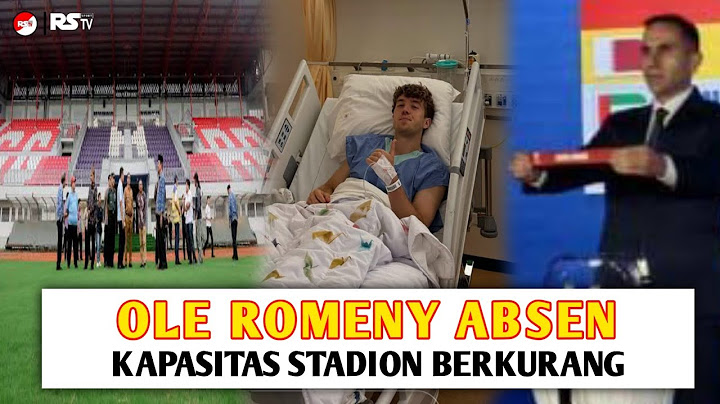 Stadion SGMRP | Hasil Drawing piala dunia | Indonesia vs Arab Saudi | Ole romeny absen