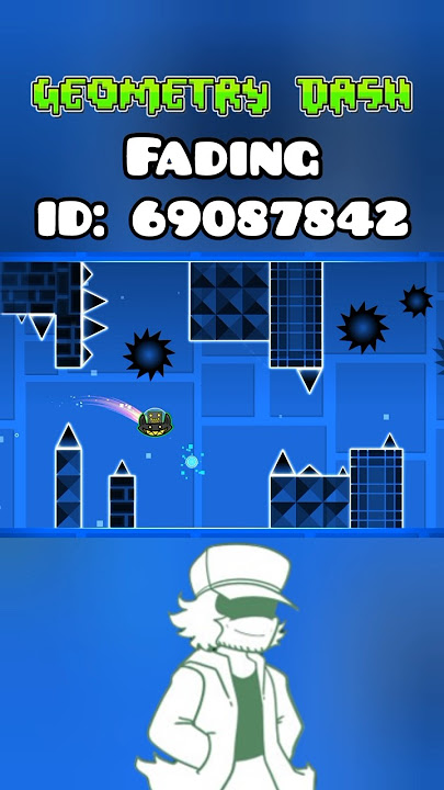 Fading in Geometry Dash #geometrydash #gd #fnf #shorts