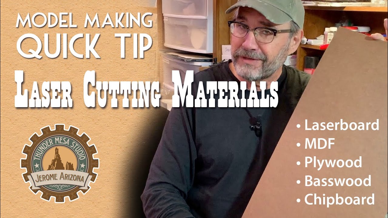 Model Making Quick Tip  Laser Cutting Materials 