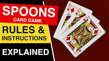 How to Play Spoons Card Game | Spoons Game Rules & Instructions EXPLAINED!